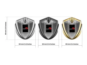 Mazda Cupolato Emblema Badge Stile Pro Inox